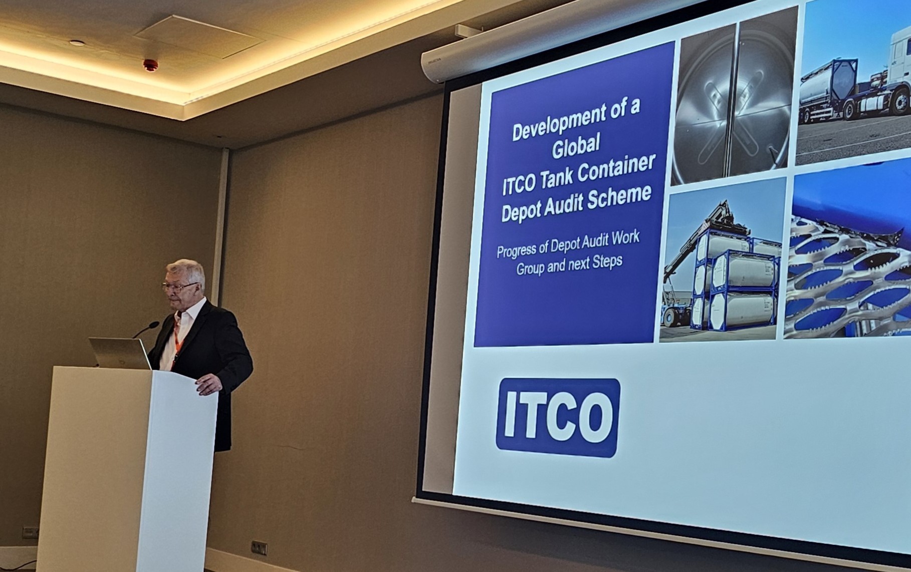 Paul Gooch Rotterdam ITCO Depot Meeting April 2024